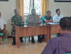 Kapolsek Pringgabaya Laksanakan Giat Rutin Jum’at Curhat