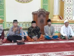 Mewakili Kapolres Lombok Timur Kapolsek Sukamulia Menghadiri Safari Ramadhan Di Masjid Sirojul Huda