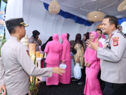 Polres Lombok Tengah Hadirkan Stand Bazar Ramadhan Dengan Harga Murah Meriah
