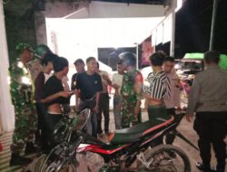 Cipkon dan Sinergitas, Polsek Bolo Laksanakan Patroli Gabungan TNI-POLRI
