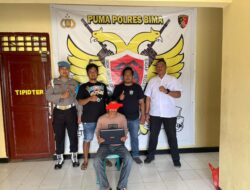 Jual Hasil Curian Dengan Cara Online, Pria 22 Tahun ini Diamankan Tim Puma Polres Bima