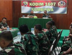 Kodim 1607/Sumbawa Terima Tim Current Audit Itdam IX/Udayana