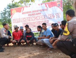 Kapolres Bima AKBP Hariyanto SH, SIK Gelar Jum,at Curhat Masyarakat Keluhkan Kenakalan Remaja, Knalpot Brong dan Aksi Blokir Jalan