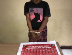 Sat Res Narkoba Polres Bima Berhasil, ungkap Terduga Pengedar Narkoba Kepada Tersangka Blokir Jalan di Soromandi.