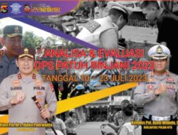 Polda NTB Paparkan Anev Hasil Operasi Patuh Rinjani 2023, Ini Capaiannya