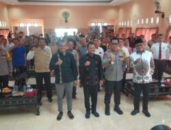 Polda NTB, KPU NTB, Bawaslu NTB dan Kemenag NTB Sosialisasi Pemilu Damai