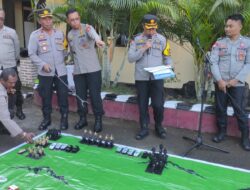 Kapolres Bima Pimpin Kegiatan Gladi Kotor TFG Menghadapi Kontinjensi Pemilu 2024
