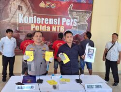 Muat 300 Kg Daging Penyu Hijau, Tiga Terduga Diamankan Ditpolairud Polda NTB