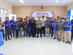 Silaturahmi dengan Media, Kapolres Sumbawa Barat Apresiasi Peran Serta Media Dalam Memberikan Informasi