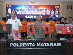 Polresta Mataram Ungkap 80 Kasus Tindak Pidana 3C