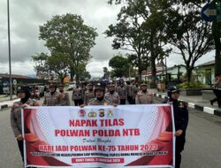 7 Polwan Polda NTB Ikut Serta Napak Tilas di Polresta Bukit Tinggi Sumatra Barat