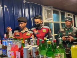 Cipta Kondisi KRYD Malam Polresta Mataram Sita Ratusan Minol Tanpa Ijin