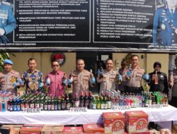 Polresta Mataram Sita 1003 Botol Minuman Keras