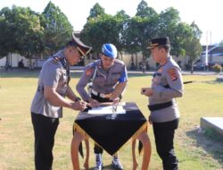 AKBP Yasmara Harahap Pimpin Sertijab dan Pisah Sambut PJU Polres Sumbawa Barat