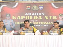 Arahan Kapolda NTB Kepada Babinkamtibmas Polres Lombok Utara