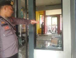 Polsek Janapria Datangi TKP Perkelahian Antar Pelajar di SMAN 1 Janapria