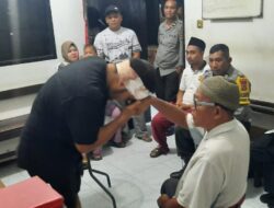 Ayah Tebas Anak Amankan Diri Dirinya ke Polsek Sandubaya