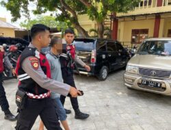 Bikin Onar Ngamuk Pakai Sajam, Pria Diduga ODGJ Diamankan Polres Sumbawa