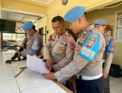 Anggota Polres Lombok Utara tidak disiplin dalam Jam Kerja, Ini Resikonya