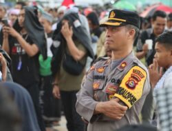 Kabag Ops Polres Lombok Utara, Sambangi Gudang Logistik, Minta Personil selalu siap dan waspada