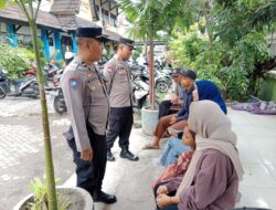 Wujudkan Pemilu Damai Subsatgas Binmas OMB Rinjani 2023-2024 Polda NTB Lakukan Sosialisasi Kepada Masyarakat