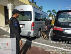 Sub Satgas Satwa OMB Rinjani Polda NTB, Lakukan Sterilisasi Sekitar Bizam Menjelang Kedatangan Anies Baswedan