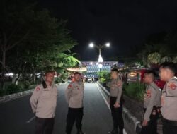 Polres Loteng Laksanakan Pengamanan Car Free Night (CFN) Di Kota Praya