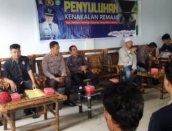 Polsek Batukliang Gandeng Pemdes Bujak Laksanakan Penyuluhan Kenakalan Remaja