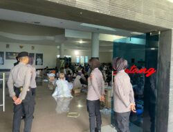 Polres Loteng Pastikan Keamanan Proses Pelipatan Surat Suara Pemilu 2024