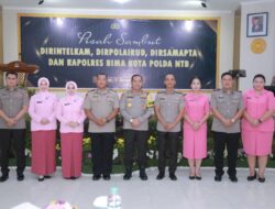 Gelar Pisah Sambut PJU Polda NTB, Kapolda NTB Minta Pejabat Baru Segera Adaptasi dan Bangun Sinergi
