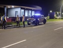 Cegah Aksi Kriminalitas Pada Malam Hari, Polsek Kawasan Mandalika Tingkatkan Giat Patroli.