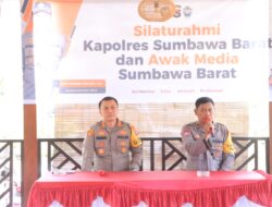 Kapolres Sumbawa Barat Gelar Silaturrahmi Rutin Dengan Awak Media Se Kabupaten Sumbawa Barat