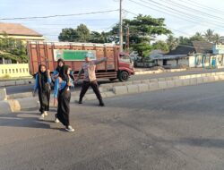 Jaga keselamatan Anak sekolah, Polsek Tanjung intensifkan Strong Point
