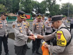 Polres Loteng Berikan Bekal Kesehatan Bagi Personel Yang Terlibat OMB Rinjani 2023-2024