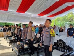 Polres Loteng Berikan Pengamanan Simulasi Pemungutan dan Penghitungan Suara Pemilu 2024