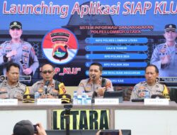 Dukung Program Polri Presisi, Kapolres Lombok Utara Luncurkan Aplikasi SIAP KLU