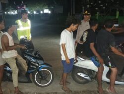 Polsek Tanjung Tingkatkan Patroli Malam Guna Mencegah Gangguan Kamtibmas