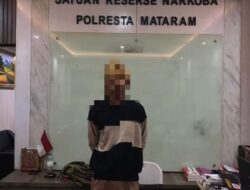 Pengedar Sabu di Mataram Duel dengan Polisi Saat Dibekuk