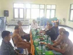 Permudah Pengamanan Pendistribusian Logistik Pemilu, Polsek Brang Rea Ikuti Rakor Bersama PPK Kecamatan Brang Rea