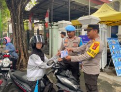 Memasuki 2 Pekan Operasi Keselamatan, Polres Sumbawa Konsisten Tindak Pelanggar Lalu Lintas