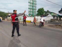 Polsek Gangga Polres Lombok Utara Gelar Kegiatan Rawan Pagi