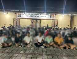 Kasus Curanmor Kian Marak Jelang Lebaran, 8 Terduga Pelaku Digelandang ke Polresta Mataram