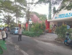 Polres Loteng Amankan Perayaan Paskah Di Beberapa Gereja Dan Rumah Ibadah.