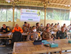 Polres Lombok Utara Ikuti Rakor Jelang Ops Ketupat Rinjani 2024 Secara Virtual