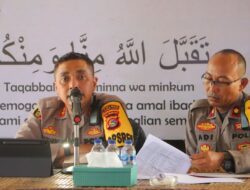 Kapolres Lombok Utara Pimpin Rapat Eksternal Kesiapan Pengamanan Lebaran Ketupat di KLU