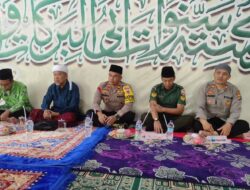 Wakapolres Loteng Hadiri Pengajian Dan Halal Bihalal Di Ponpes Barokat Wannafahat NWDI.