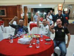 Berikan Semangat Tim Garuda Muda Indonesia, Polda NTB Gelar Nobar di Tribun Bhara Daksa