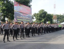 Polres Loteng Kerahkan 156 Personel Amankan Jalur Kunjungan Presiden