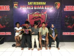 Residivis Komplotan Jambret Diamankan Tanpa Ampun oleh Tim Puma 2 Polres Bima Kota