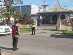 Kenaikan Isa Al-Masih, Polres Sumbawa Terjunkan Personel Lakukan Pengamanan Di Gereja